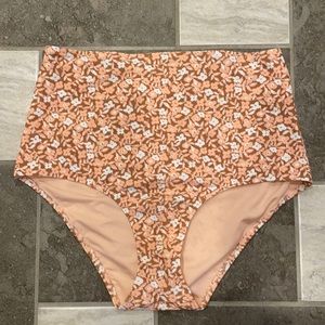 Aerie High Waisted Full Coverage Bikini Bottoms